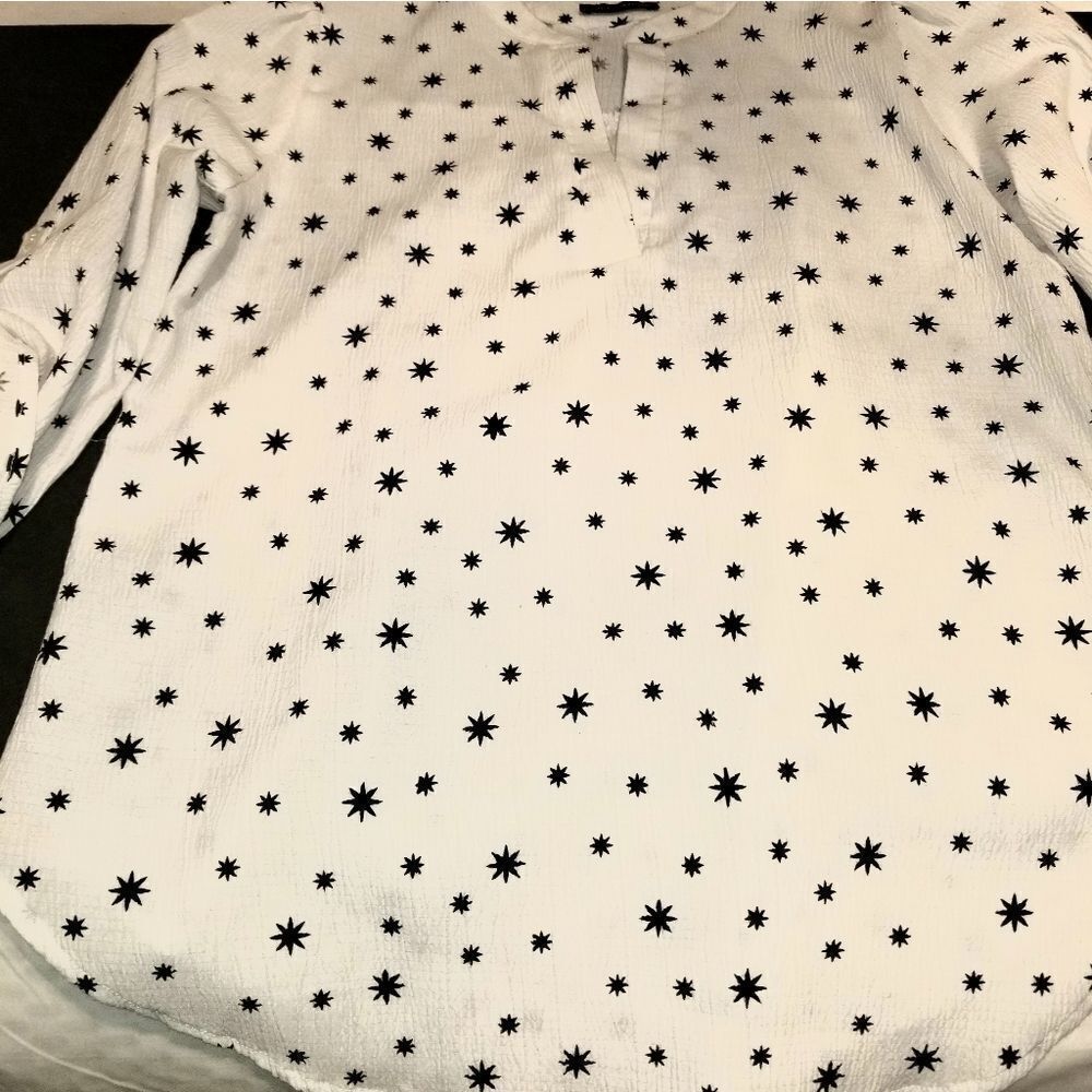CAMISOLE TOP WHITE/BLACK TOP - Picture 10 of 15